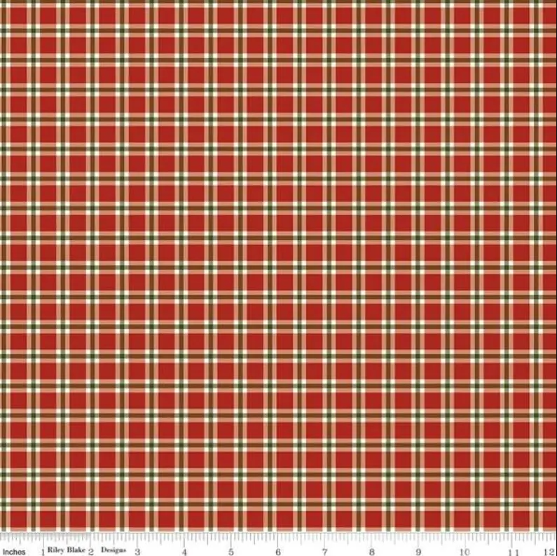Christmas Greetings 1-Yard Bundle Cream by Sandy Gervais for Riley Blake