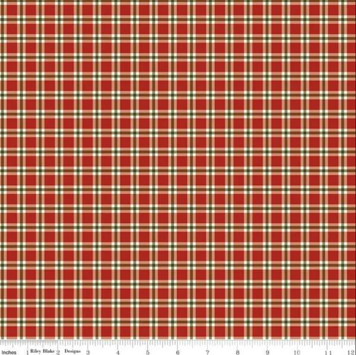 Christmas Greetings 1-Yard Bundle Cream by Sandy Gervais for Riley Blake