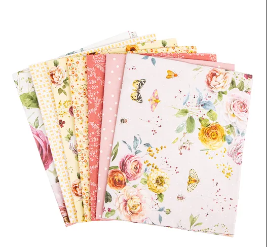 Peachy Sketchbook One Yard Bundle By Lisa Audit for Riley Blake Designs
