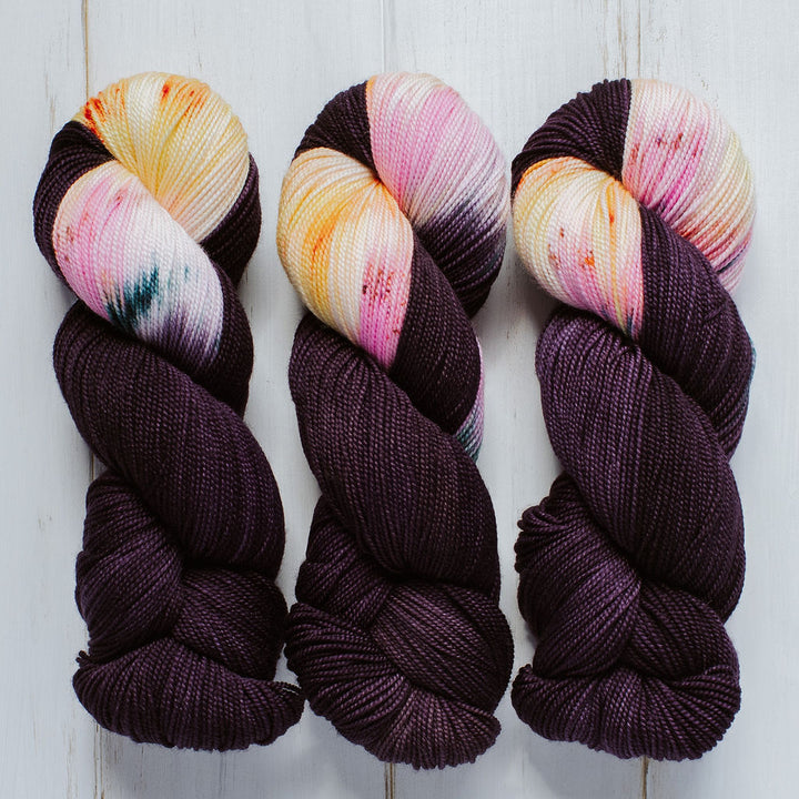 "Song Bird" Assigned Pooling Hand-dyed Yarn