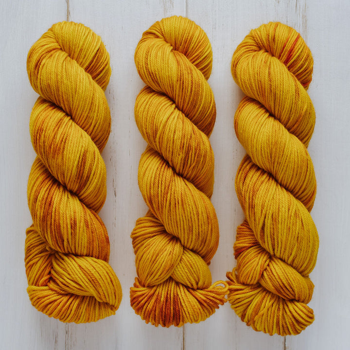 "Squash" Hand-Dyed Yarn – Harvest Collection