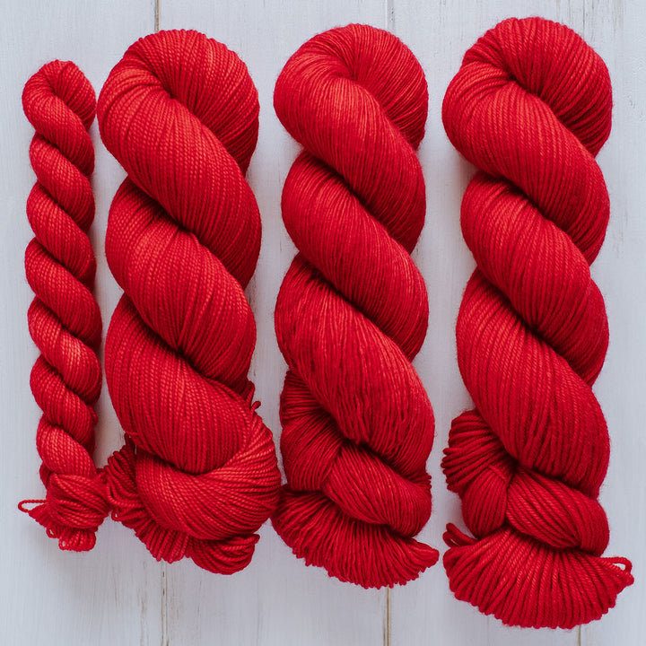 "Tomato" Hand-Dyed Yarn – Harvest Collection