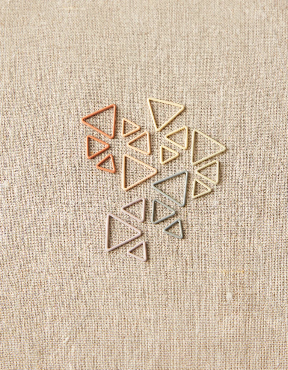 CocoKnits Triangle Stitch Markers - Earth Tones