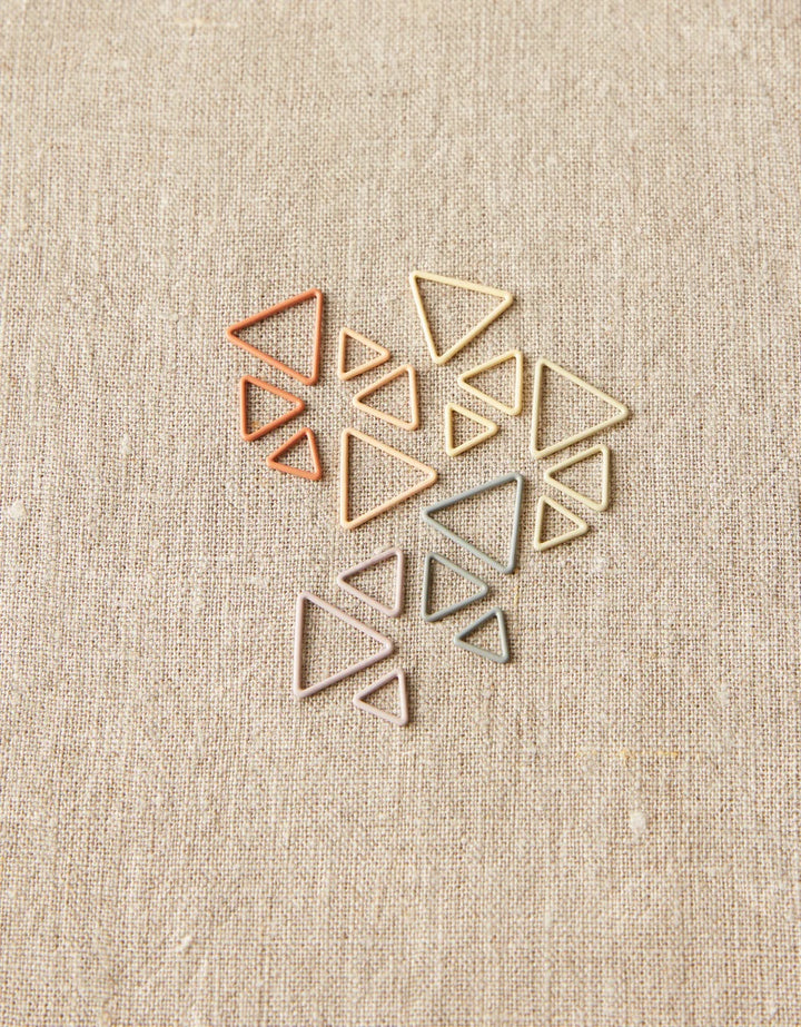 CocoKnits Triangle Stitch Markers - Earth Tones