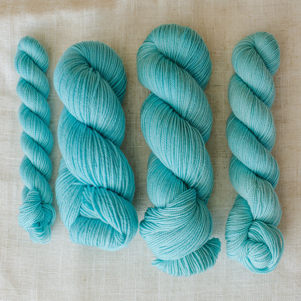 "Turquoise" Hand-dyed Yarn