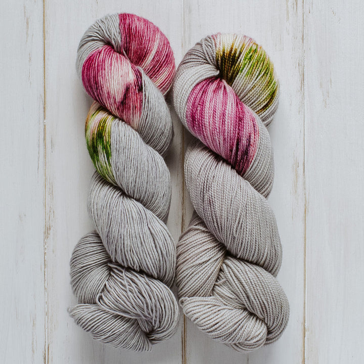 "Turtledove" Assigned Pooling Hand-dyed Yarn