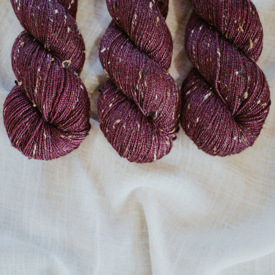 "Academia" Donegal Tweed DK Hand-dyed Yarn