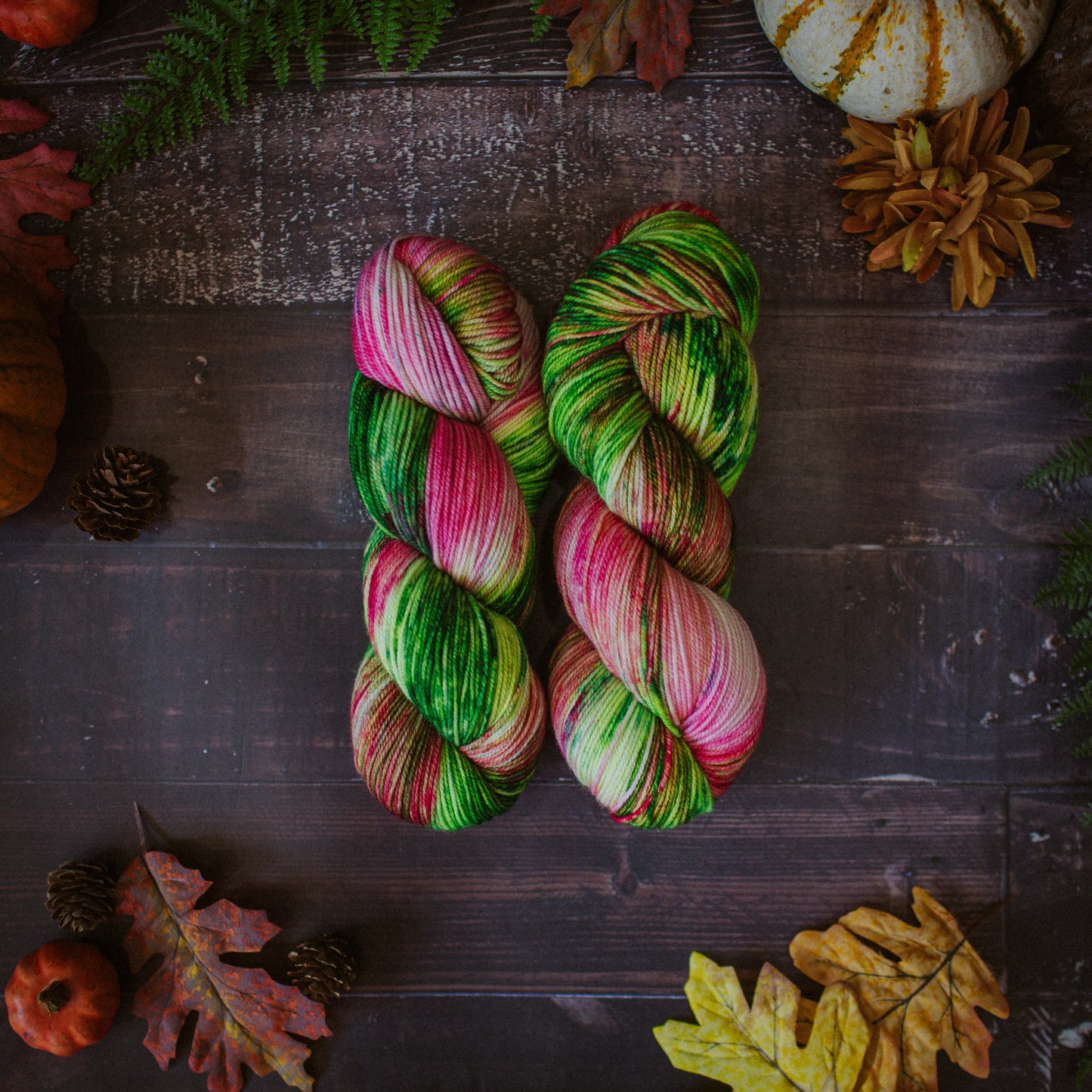 "Over the Rainbow" Hand-dyed Yarn – "Wicked" Collection