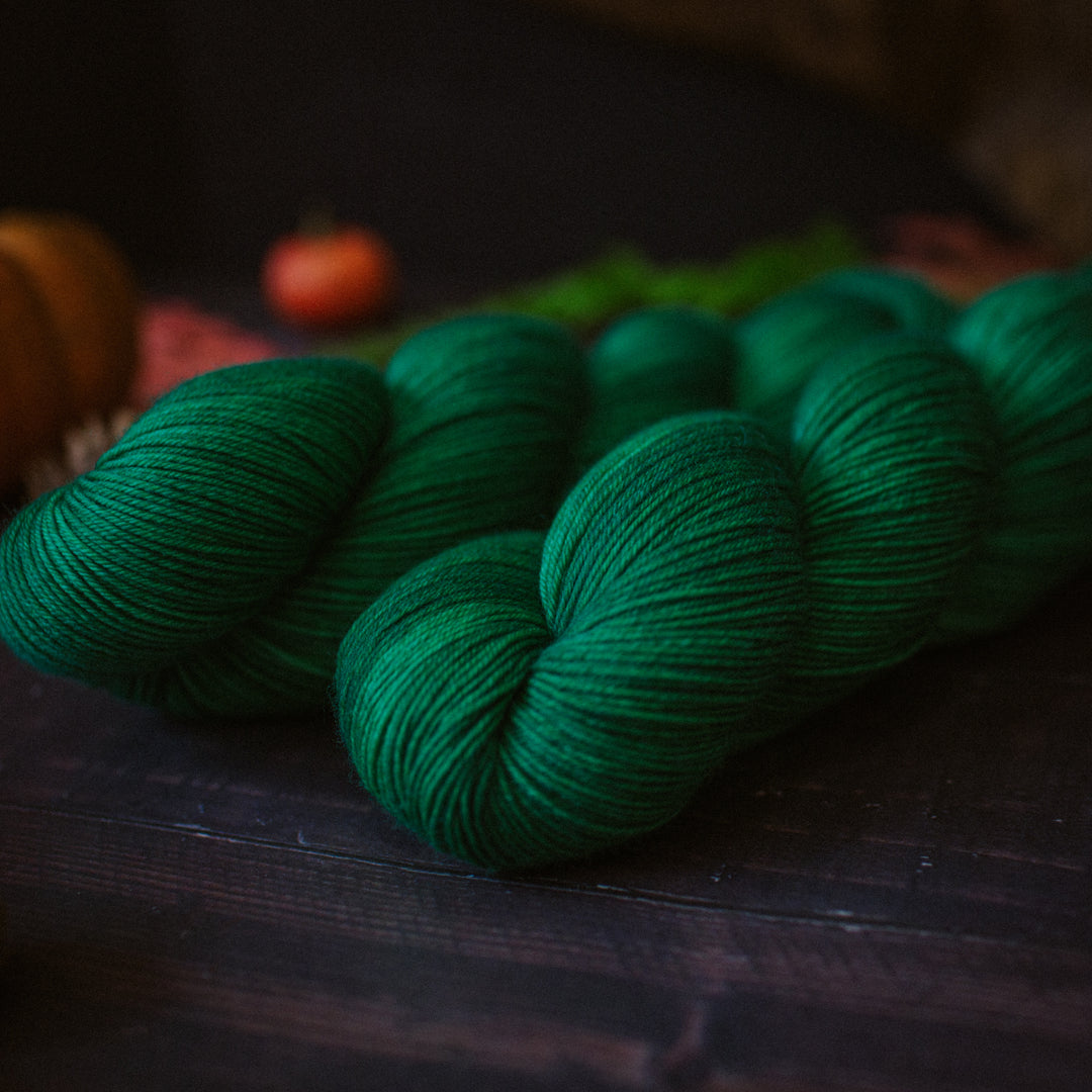 "Emerald City" Hand-dyed Yarn – "Wicked" Collection