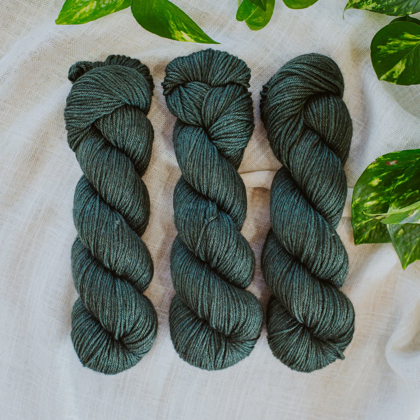 "Irish Moor" Yak/Silk DK Hand-Dyed Yarn