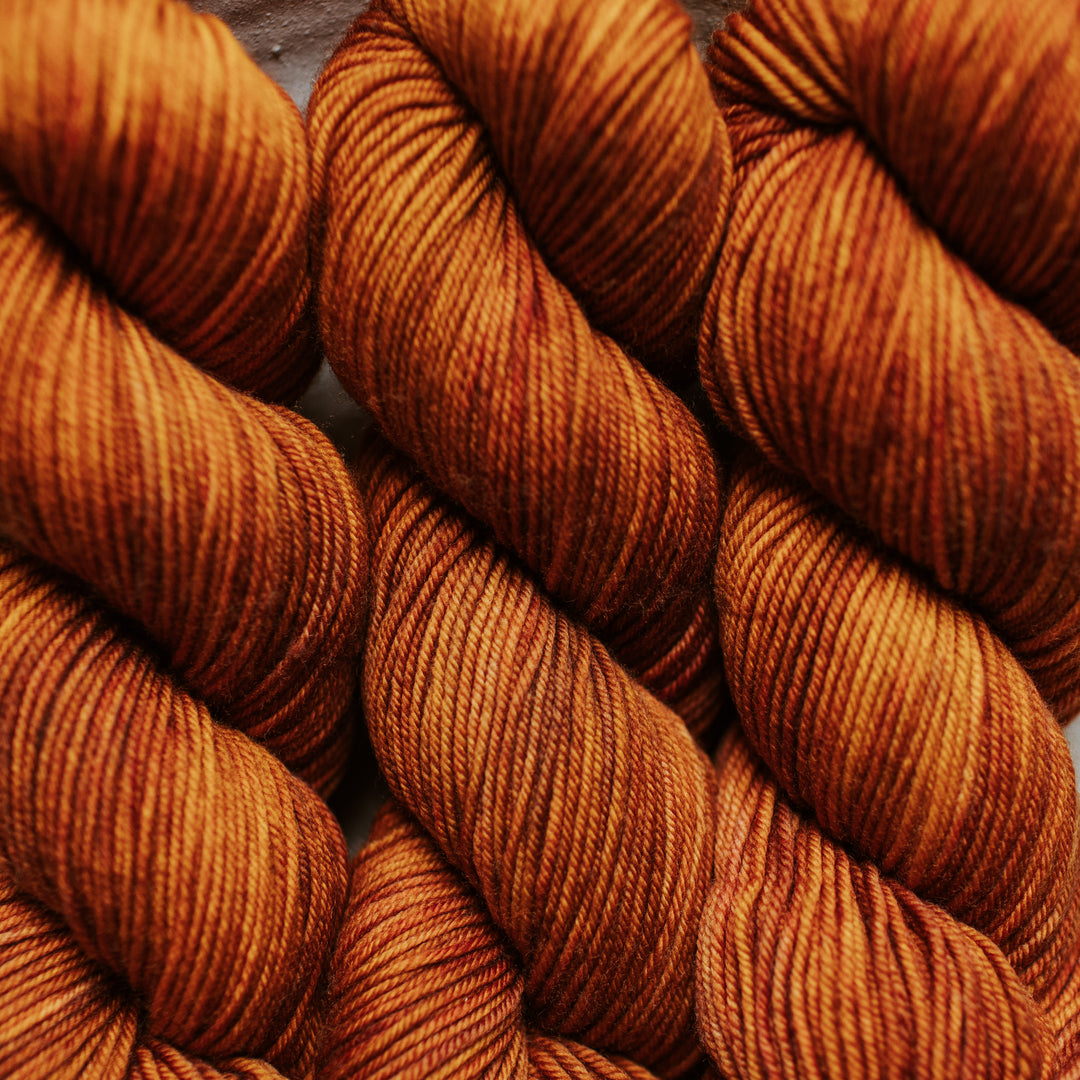"Terra Cotta" Hand-dyed Yarn