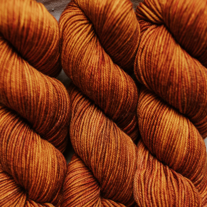 "Terra Cotta" Hand-dyed Yarn