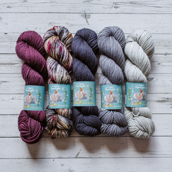 "Ziggy Interrupted" Crochet Scarf Kit