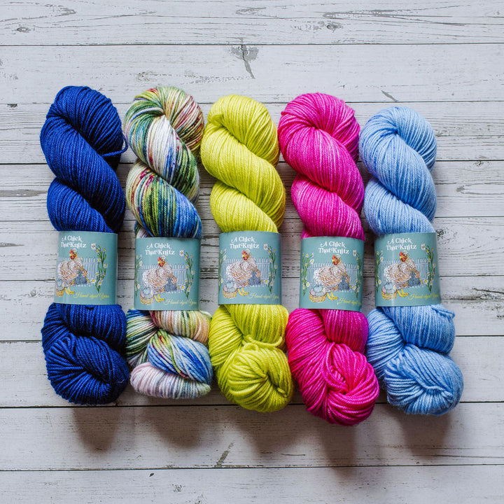 "Ziggy Interrupted" Crochet Scarf Kit